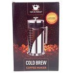 Cafe Du Chateau 34 oz Cold Brew Coffee Maker with Stainless Steel Filter