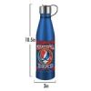 Grateful Dead Steal Your Face 17 Oz Stainless Steel Bottle