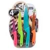 4 Piece Pastel Colorful Kitchen Knife Set