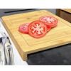 Bamboo Cutting Board with Counter Edge Grip