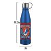 Grateful Dead Steal Your Face 17 Oz Stainless Steel Bottle