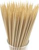 8" Natural Bamboo Skewers Sticks for Appetiser,  Fruit, Cocktail, Kabobm, Chocolate Fountain, Grilling, Barbecue, Kitchen, Crafting and Party