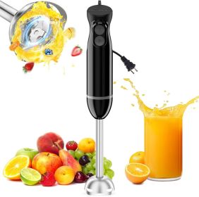 Hand Blender, Immersion Blender with 2 Mixing Speed, Electric Handheld Mixer Portable Stick Mixer with Stainless Steel Blades for Soup, Smoothie