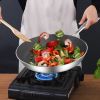 SOGA 36cm Stainless Steel Fry Pan â€“ Extra-Large Non-Stick Induction Compatible Frying Pan Skillet for Home and Professional Kitchen Cooking