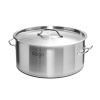 SOGA 23L Top-Grade Thick Stainless Steel Stock Pot 18/10 – Heavy-Duty Cooking Pot for Soup, Stew, Boiling, and Catering