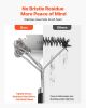 BBQ Grill Brush and Scraper Stainless Steel Bristle Free Grill Cleaner 17 in