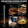 PSJX369 BBQ Meat Thermometer-SUS304 Stainless Steel with Bluetooth 5.2 Connectivity (700ft range), 24-hour battery life