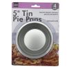 4 Pack 5" Tin Pie Pans