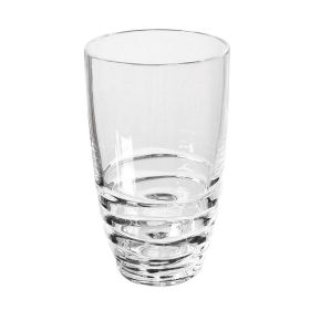 Swirl Acrylic Glasses Drinking Set of 4 (20oz), Plastic Drinking Glasses, BPA Free Cocktail Glasses, Drinkware Set, Hi Ball Plastic Water Tumblers (Color: as pic)