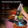 Electric Salt and Pepper Grinder Rechargeable Charging Base Automatic Salt Mill LED Indicator Adjustable Coarseness One Hand Easy Operation